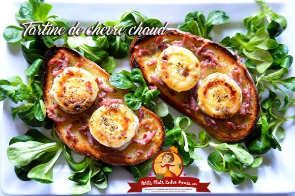 Recette De Tartine De Ch Vre Chaud Petits Plats Entre Amis