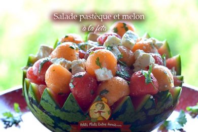 Salade Past Que Et Melon La Feta Petits Plats Entre Amis