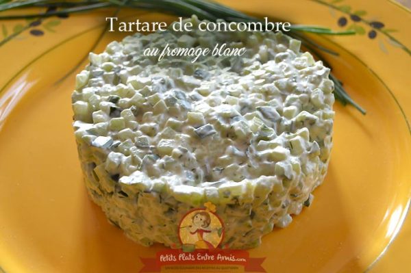 Tartare De Concombre Au Fromage Blanc Petits Plats Entre Amis