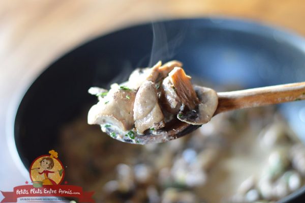 Rognons de veau à la crème Petits Plats Entre Amis