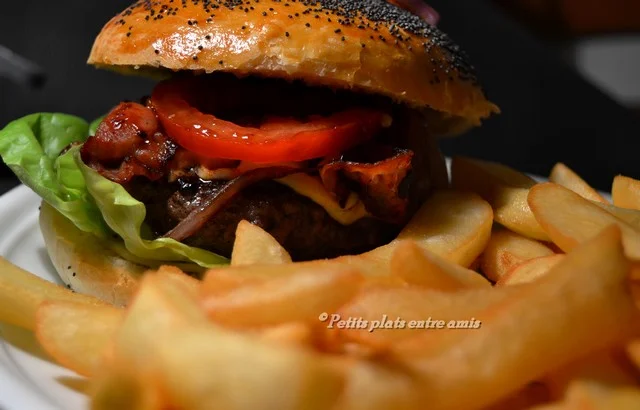 hamburger frites