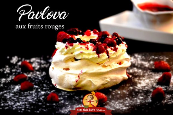 Pavlova aux fruits rouges