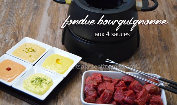 Fondue bourguignonne - La recette facile 