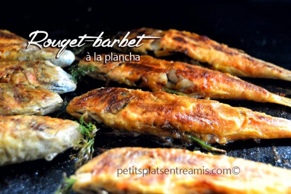 Rouget-barbet à la plancha