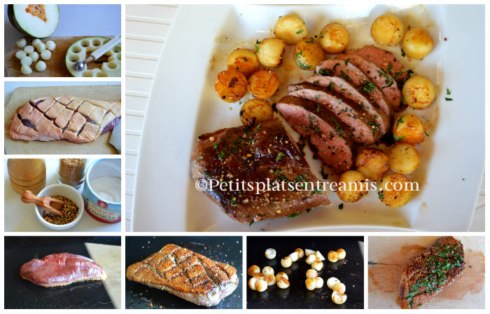 Filet De Canard Grille Au Melon Petits Plats Entre Amis