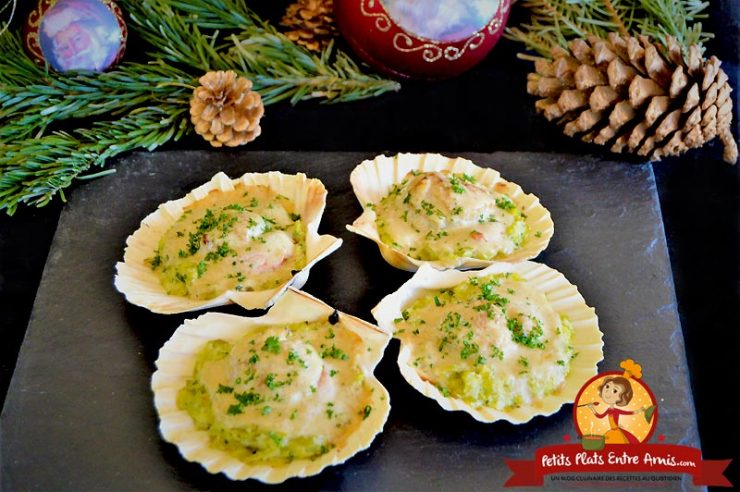 Coquilles Saint Jacques La Fondue De Poireaux Petits Plats Entre Amis