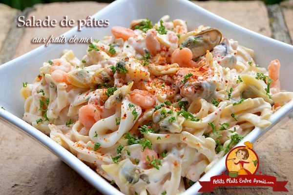 Salade de pâtes aux fruits de mer