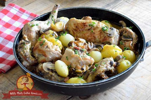 Recette De Lapin En Gibelotte Inratable | Petits Plats Entre Amis