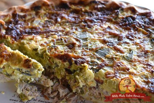 Quiche Au Thon Et Poireaux | Petits Plats Entre Amis