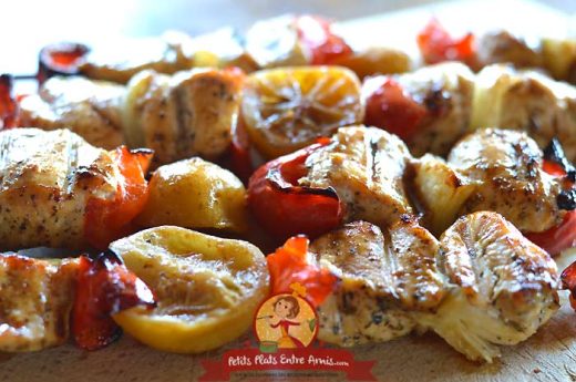 Brochettes De Poulet Aux Citrons Confits | Petits Plats Entre Amis