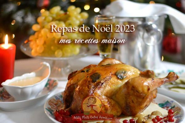 Repas de Noël 2024 mes recettes maison