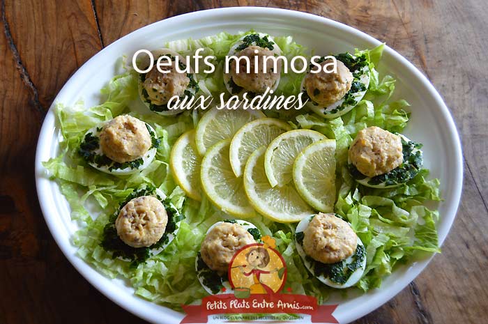 Recette oeufs mimosa aux sardines