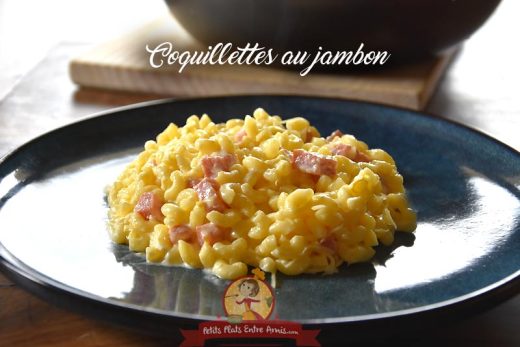 Coquillettes au jambon