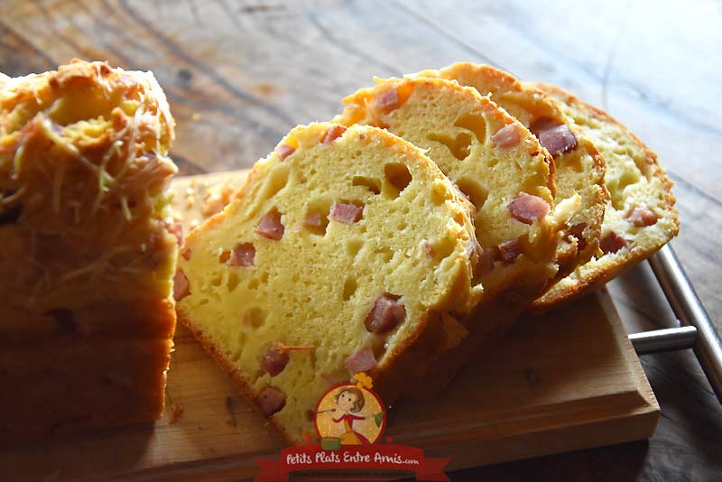 Cuisson Cake au jambon, emmental et moutarde