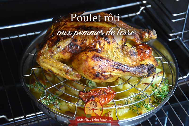 Poulet rôti aux pommes de terre