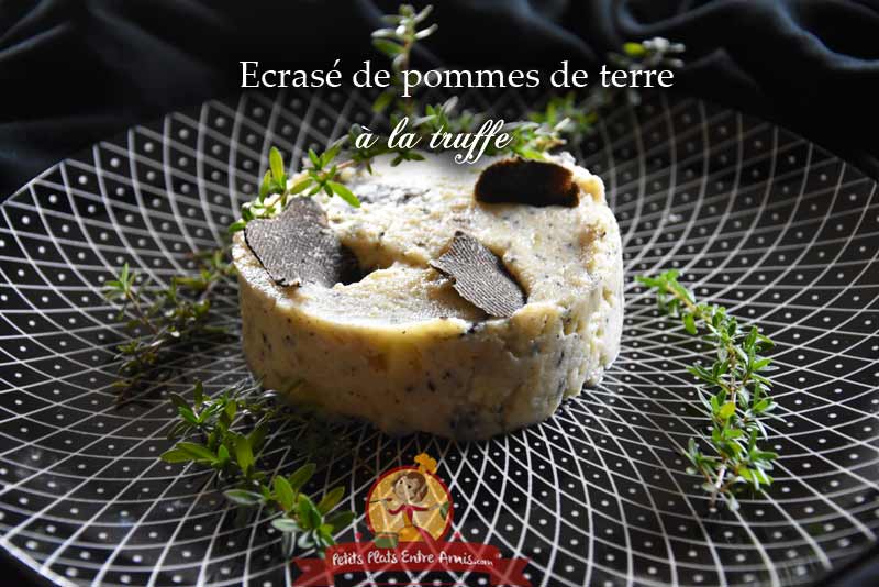 Écrasé de pommes de terre à la truffe