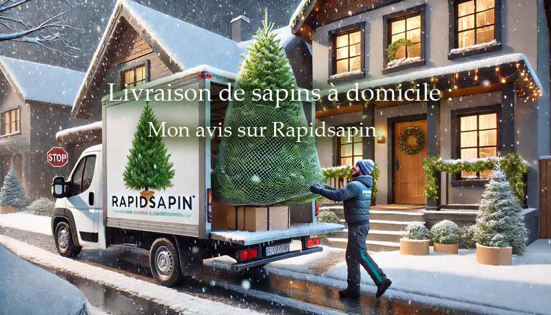 Livraison de sapins à domicile : Rapidsapin