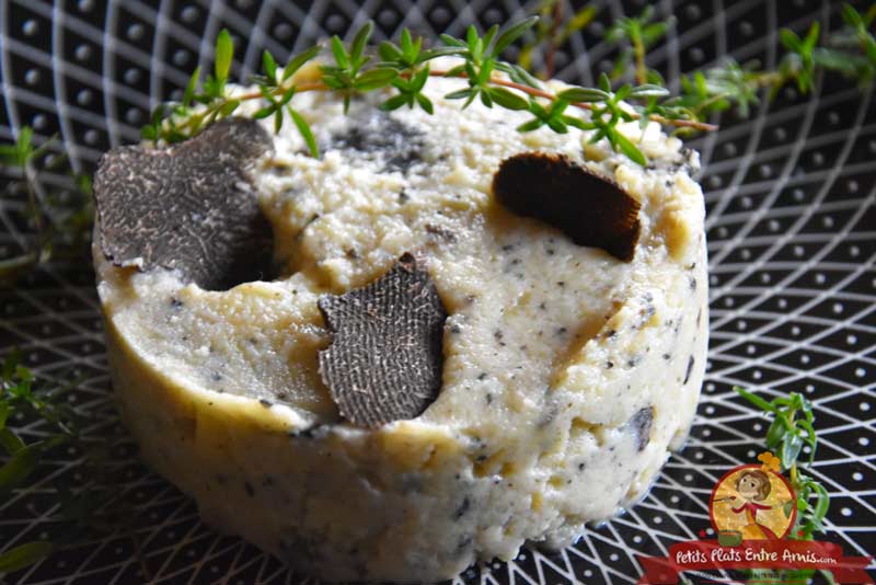 Recette Ecrasé de pomme de terre à la truffe