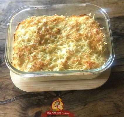 Recette gratin de nouilles