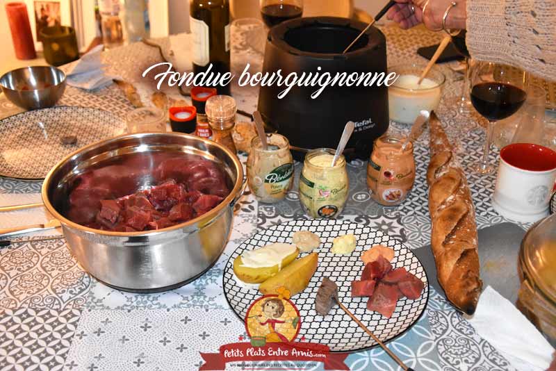 Recette fondue bourguignonne